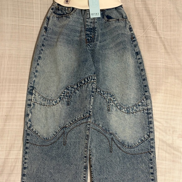 REVICE “VICE JEAN / BLUE CREST” • SIZE SMALL - Picture 2 of 8